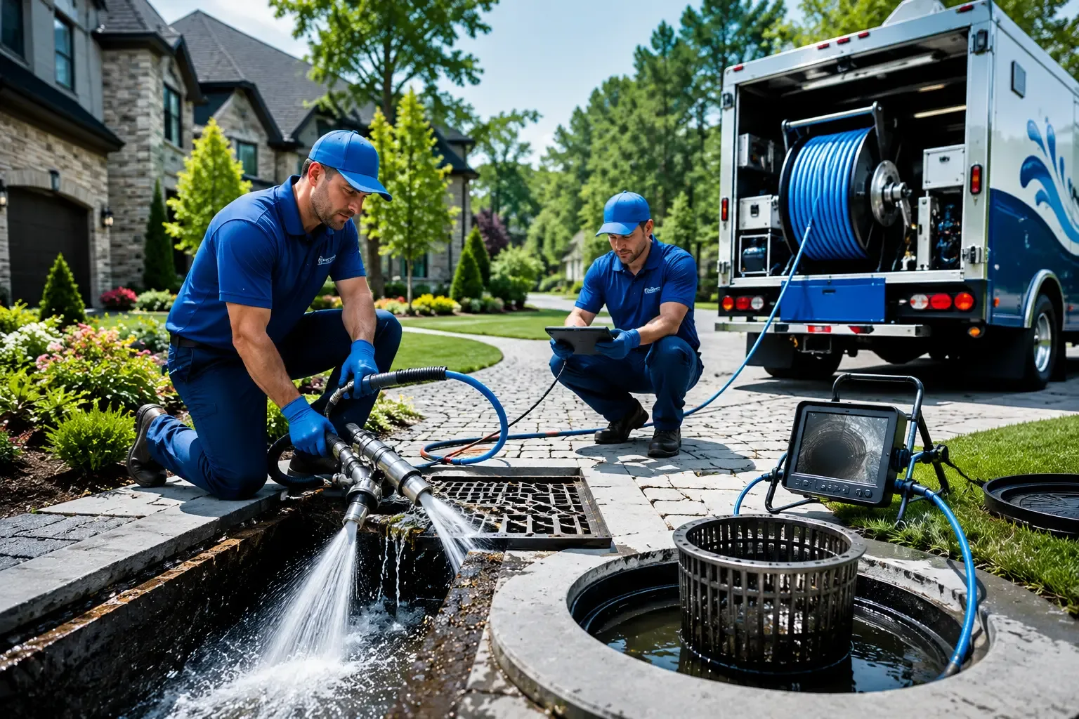 Local outdoor drain cleaning professionals in Brainard, NY